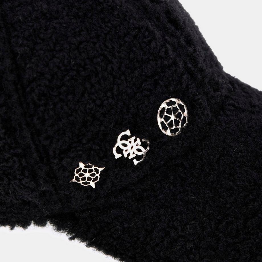 GUESS Casquette de baseball Tissu Teddy Épingles Décoratives  