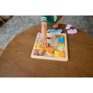 Fisher Price  2-in-1 Tierwelt aus Holz 
