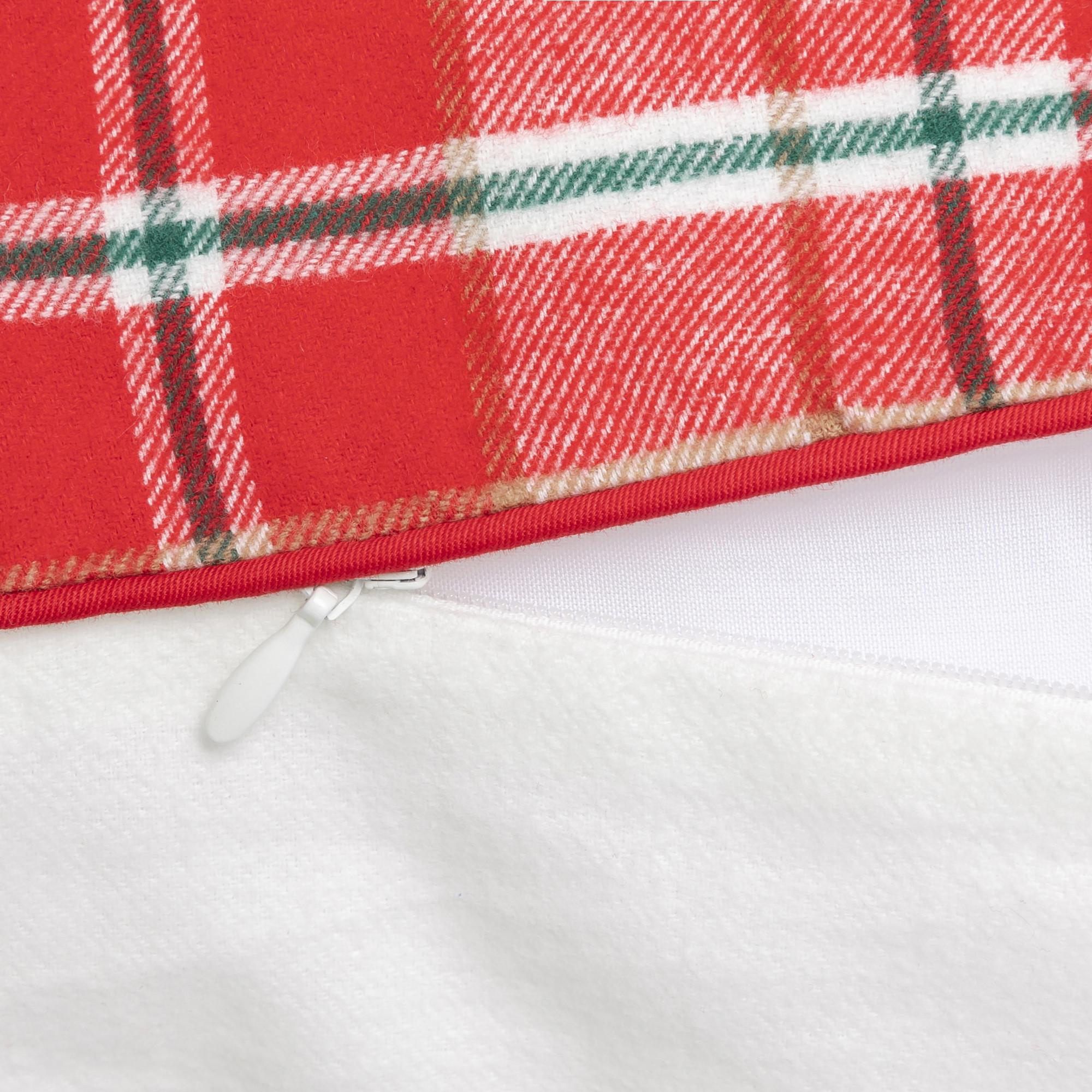 Manor Foresta Karierter Flanell Kissenbezug  