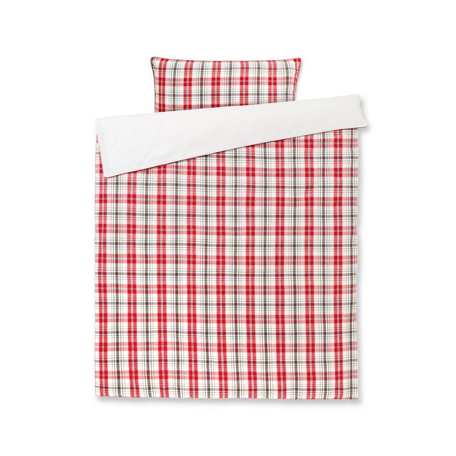 Manor Foresta Housse de couette en flanelle à carreaux  