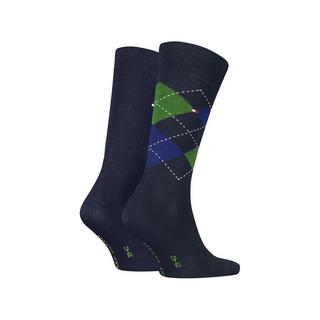 TOMMY HILFIGER Duopack Calze Check Gambaletto  