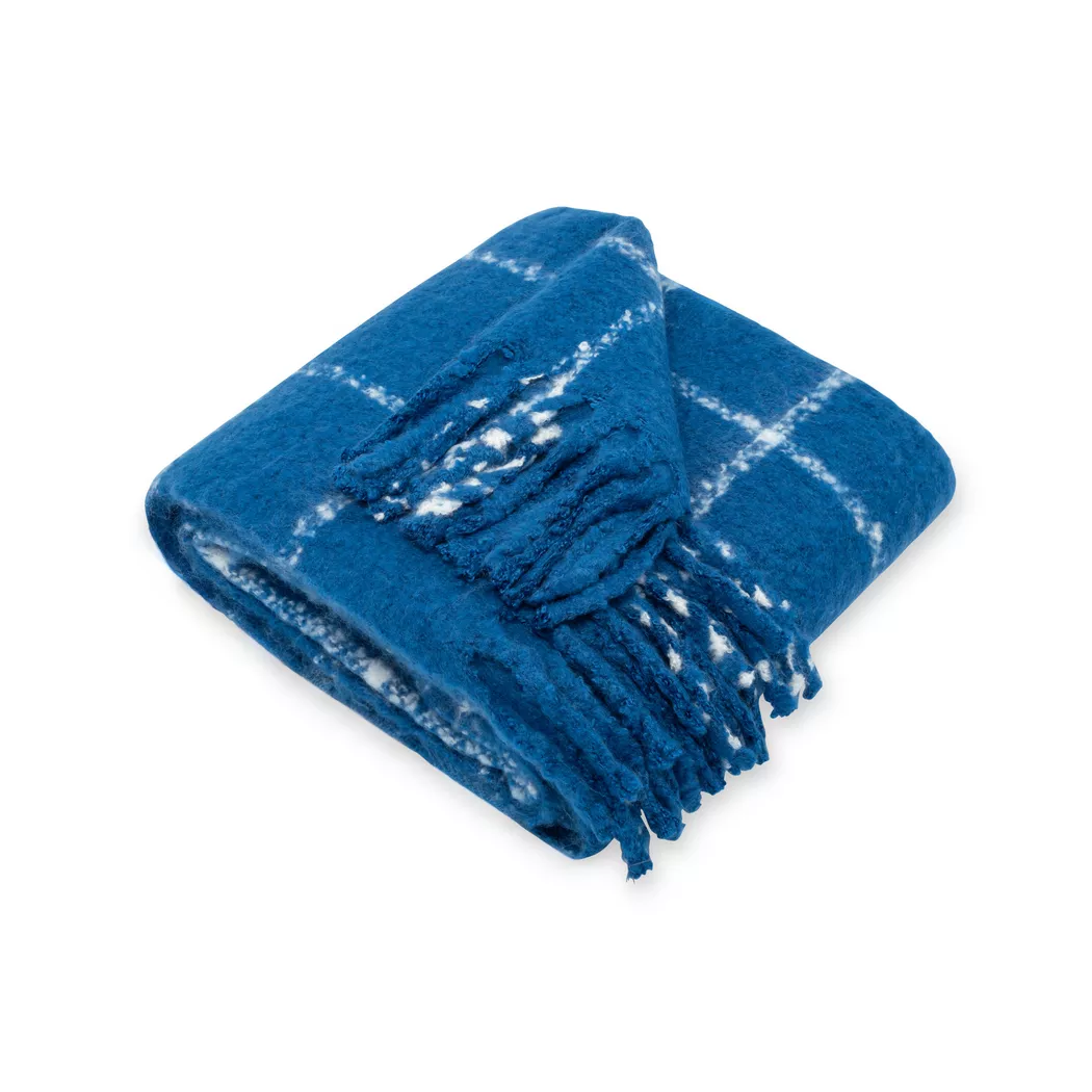 Manor - Plaid, 130x170 cm, Blau