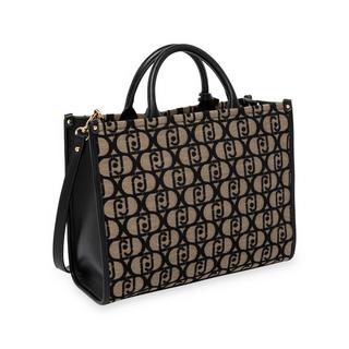 LIU JO Borsa Tote Ricamata Monogramma  