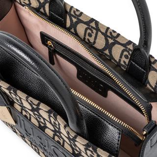 LIU JO Borsa Tote Ricamata Monogramma  