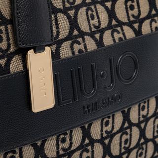 LIU JO Borsa Tote Ricamata Monogramma  