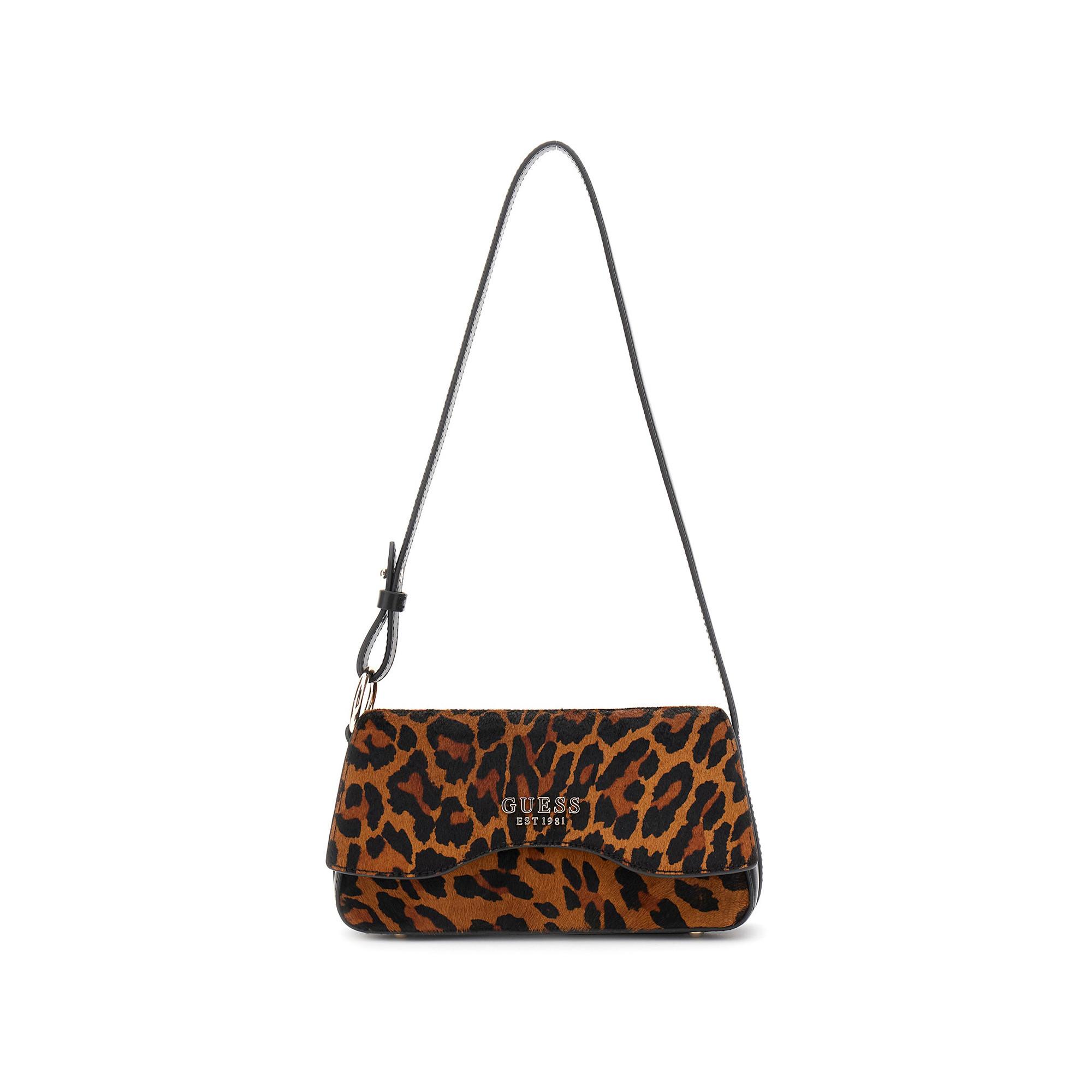 GUESS Domitilla Borsa Satchel Stampa Animalier  