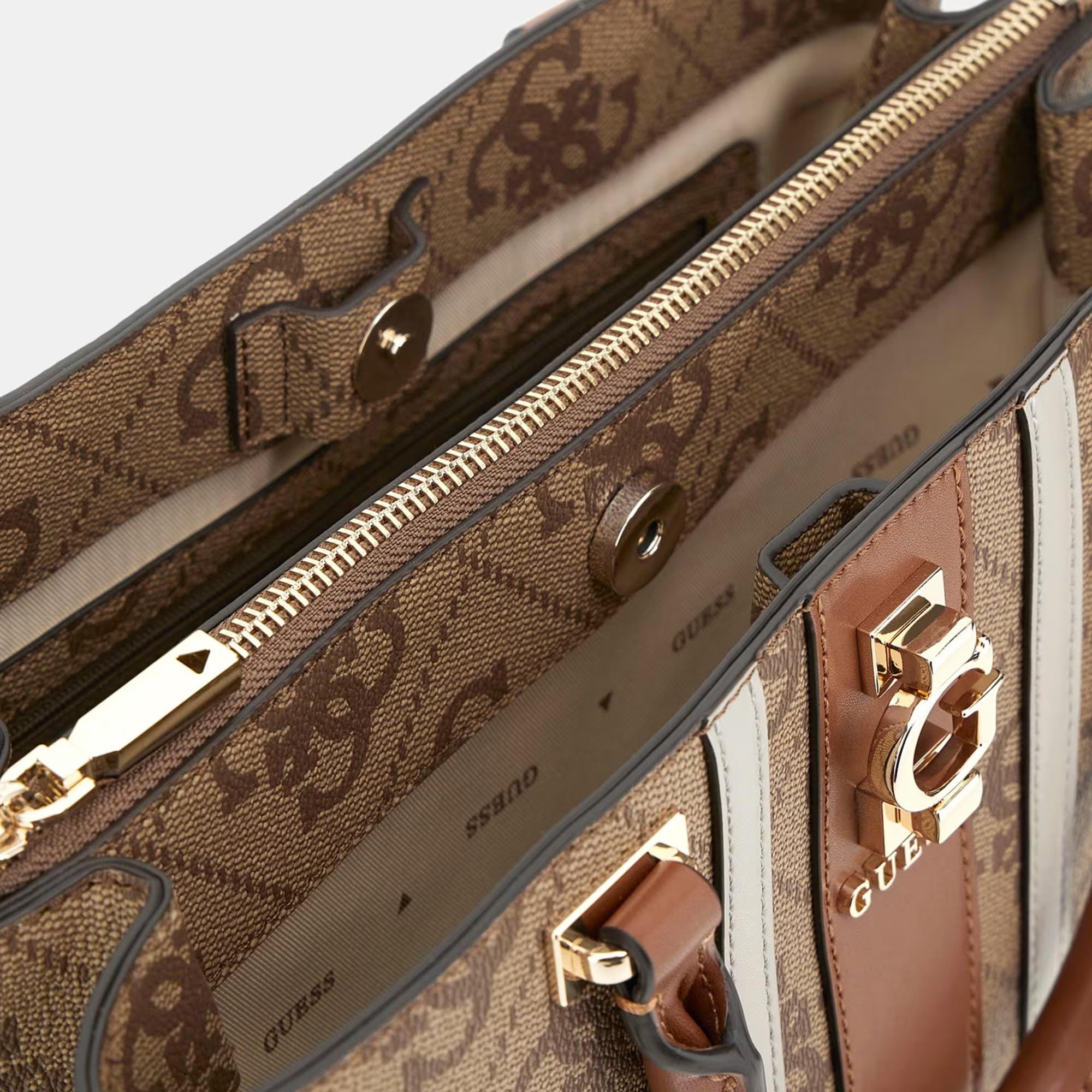 GUESS Erenia Satchel Bag  