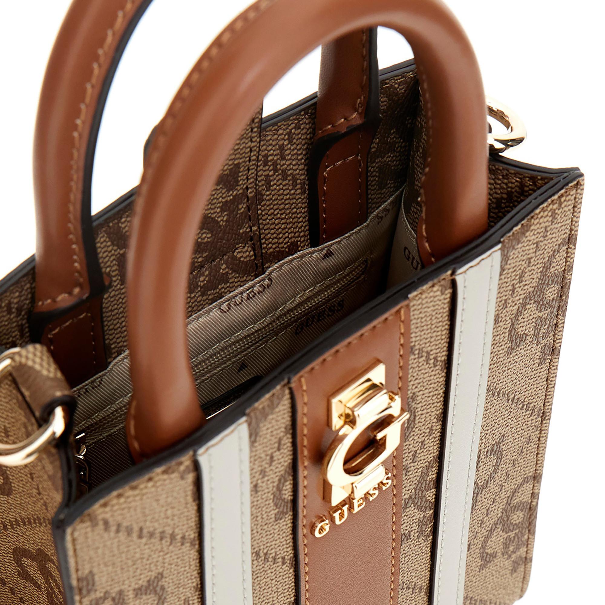 GUESS Erenia 4G Logo Print Mini Sac Bandoulière  