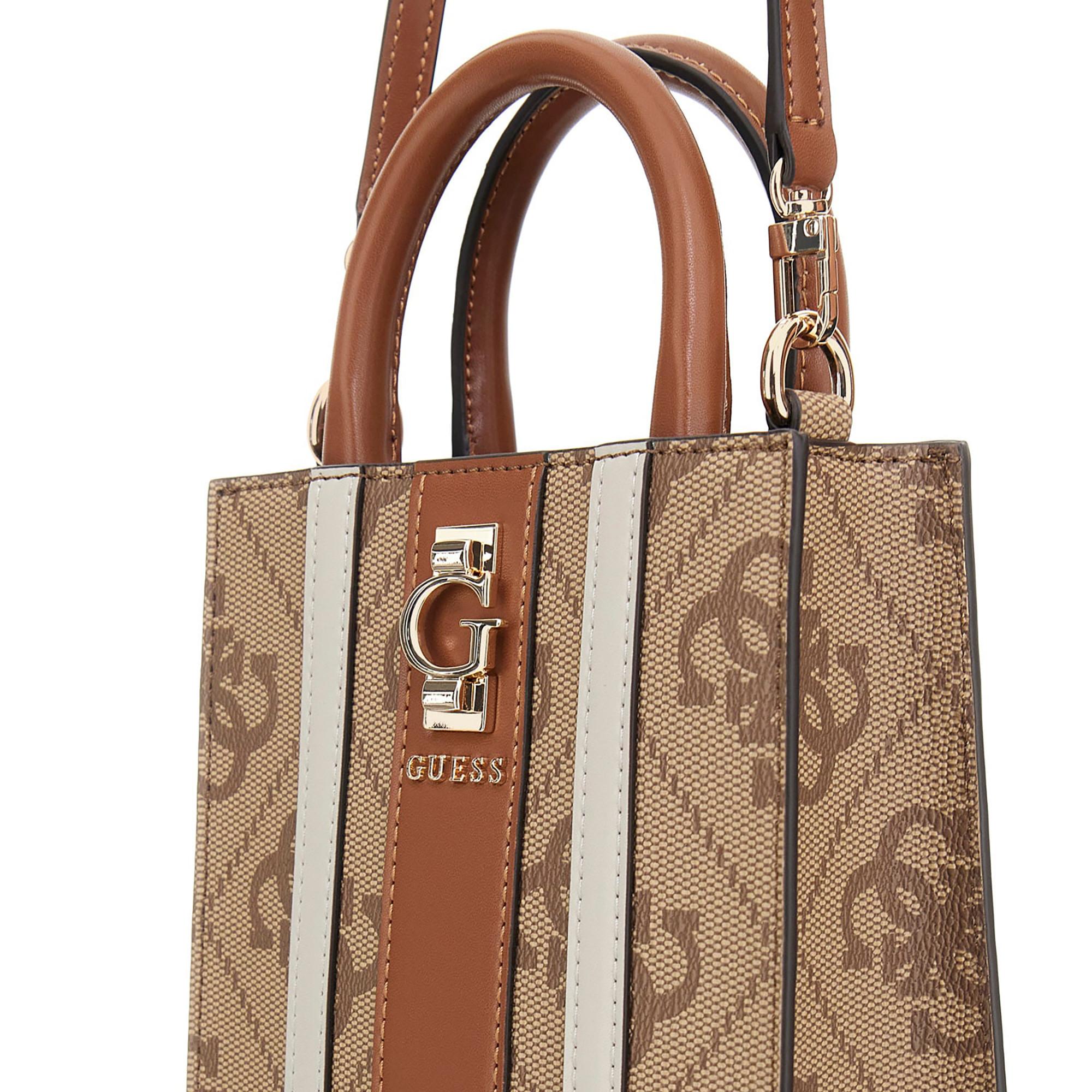 GUESS Erenia 4G Logo Print Mini Sac Bandoulière  