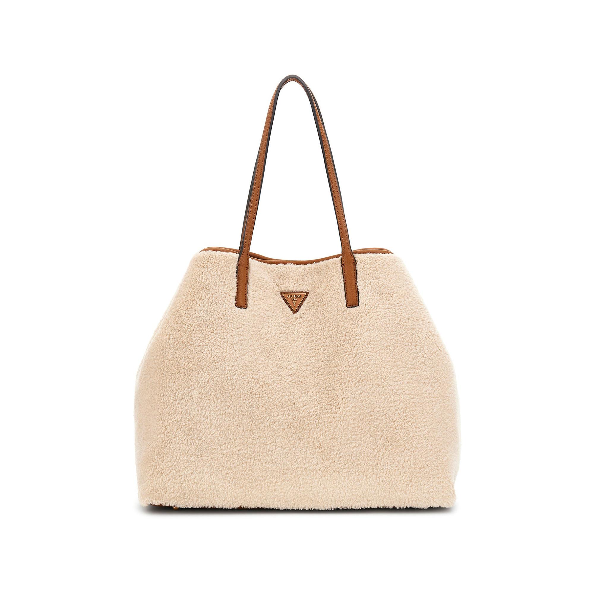 GUESS Victtoria Sherpa Tote Bag  