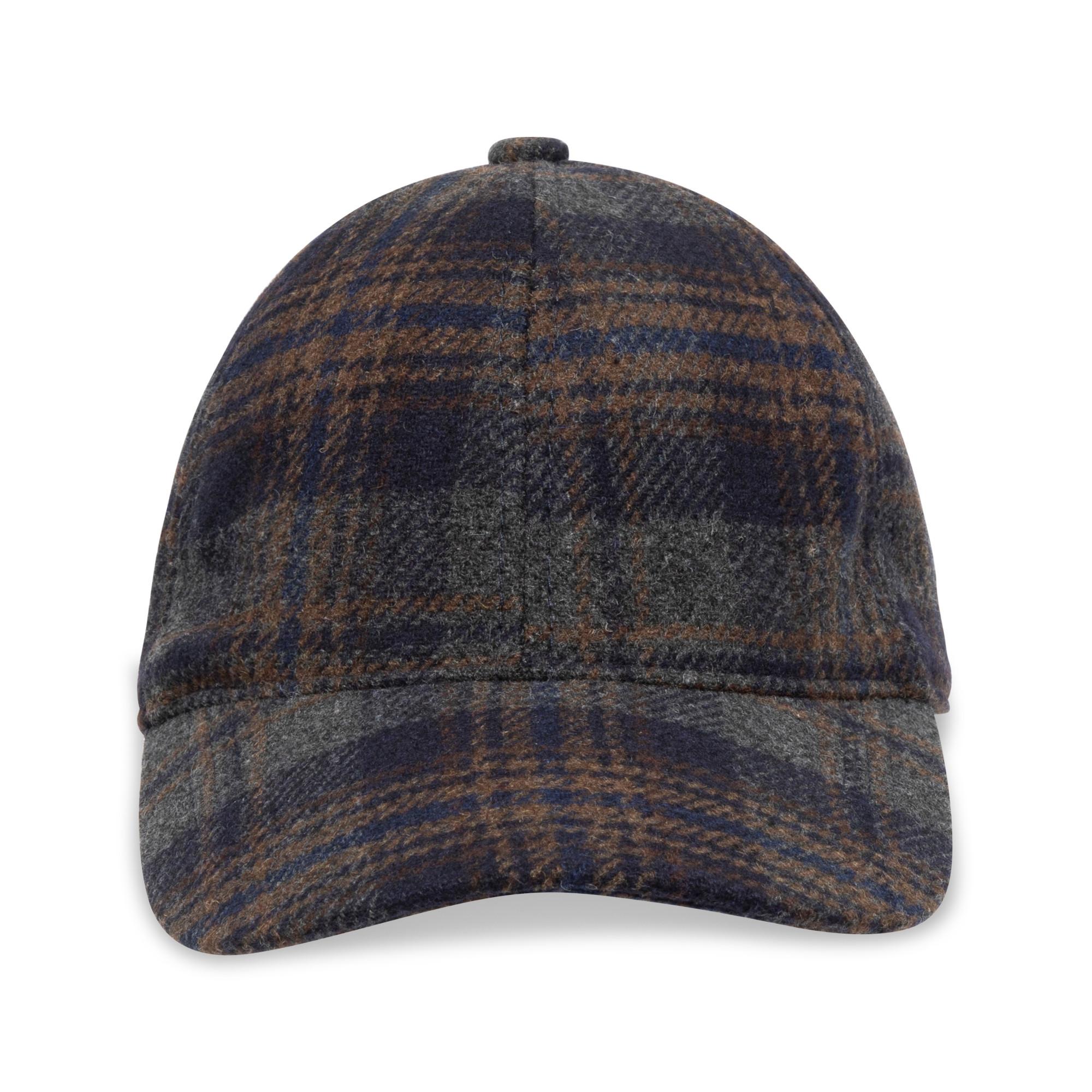 Manor Man Casquette à carreaux  