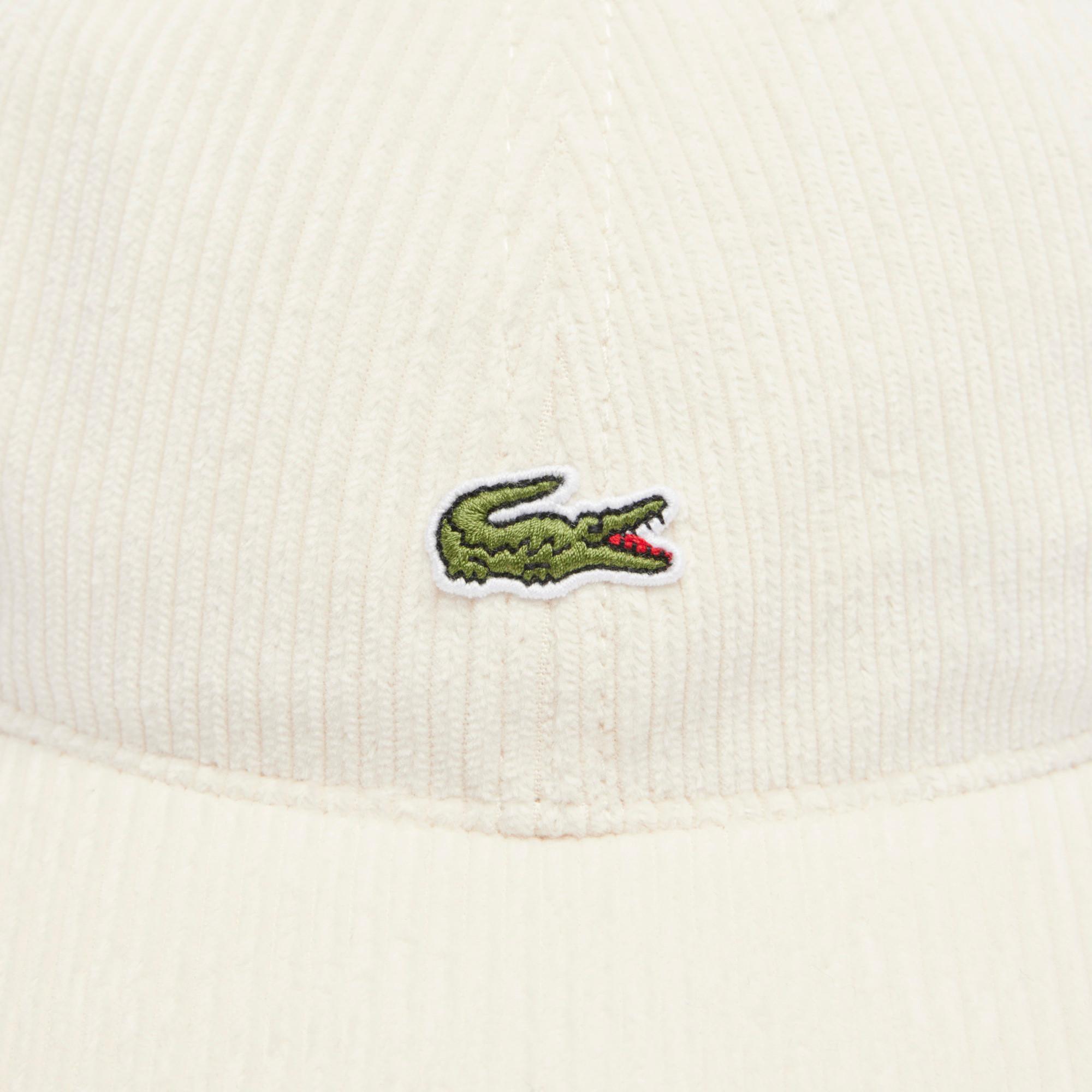 LACOSTE Cappellino in Velluto a Coste  