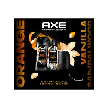 AXE  Coffret cadeau Black Vanilla avec bougie parfumée 