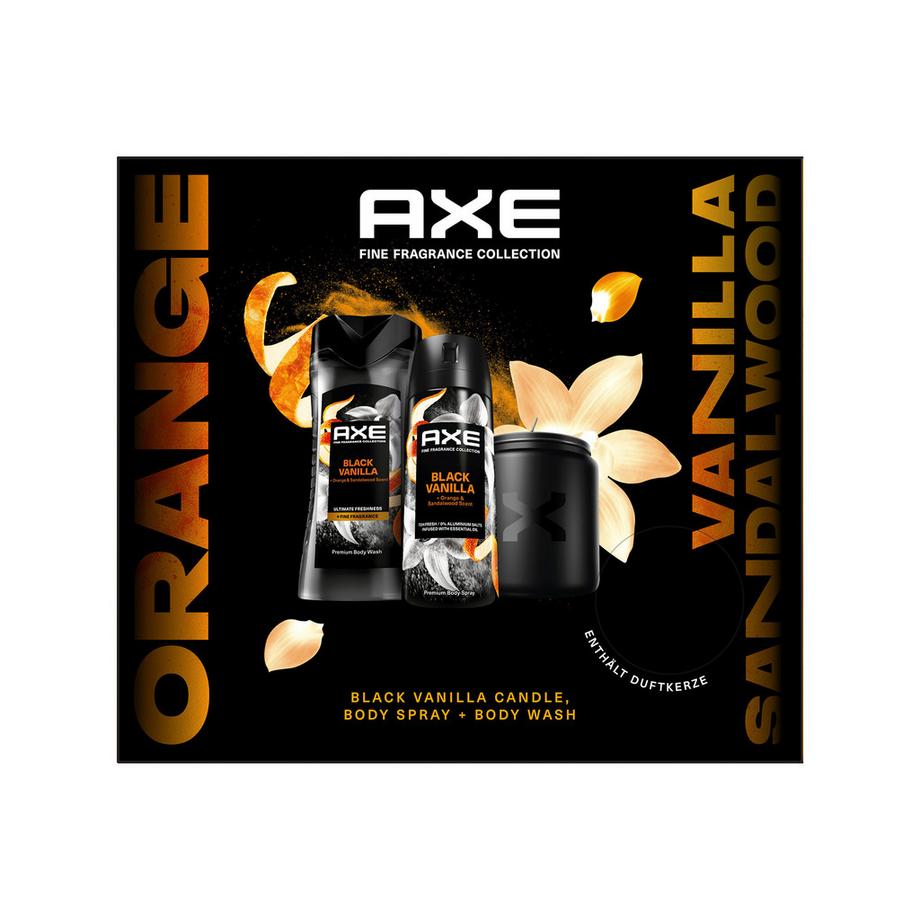 AXE  Geschenkset Black Vanilla mit Duftkerze 
