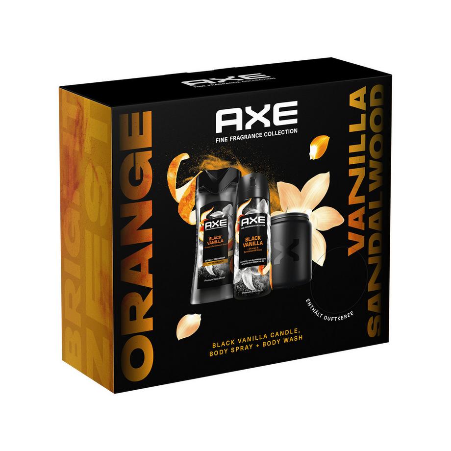 AXE  Geschenkset Black Vanilla mit Duftkerze 