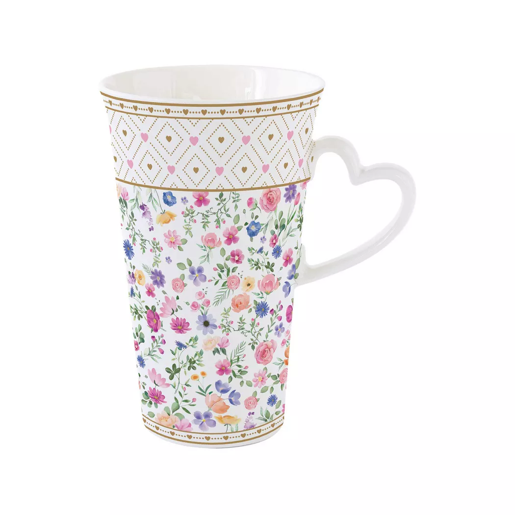 Easy Life - Mug mit Henkel, 600 ml, Multicolor