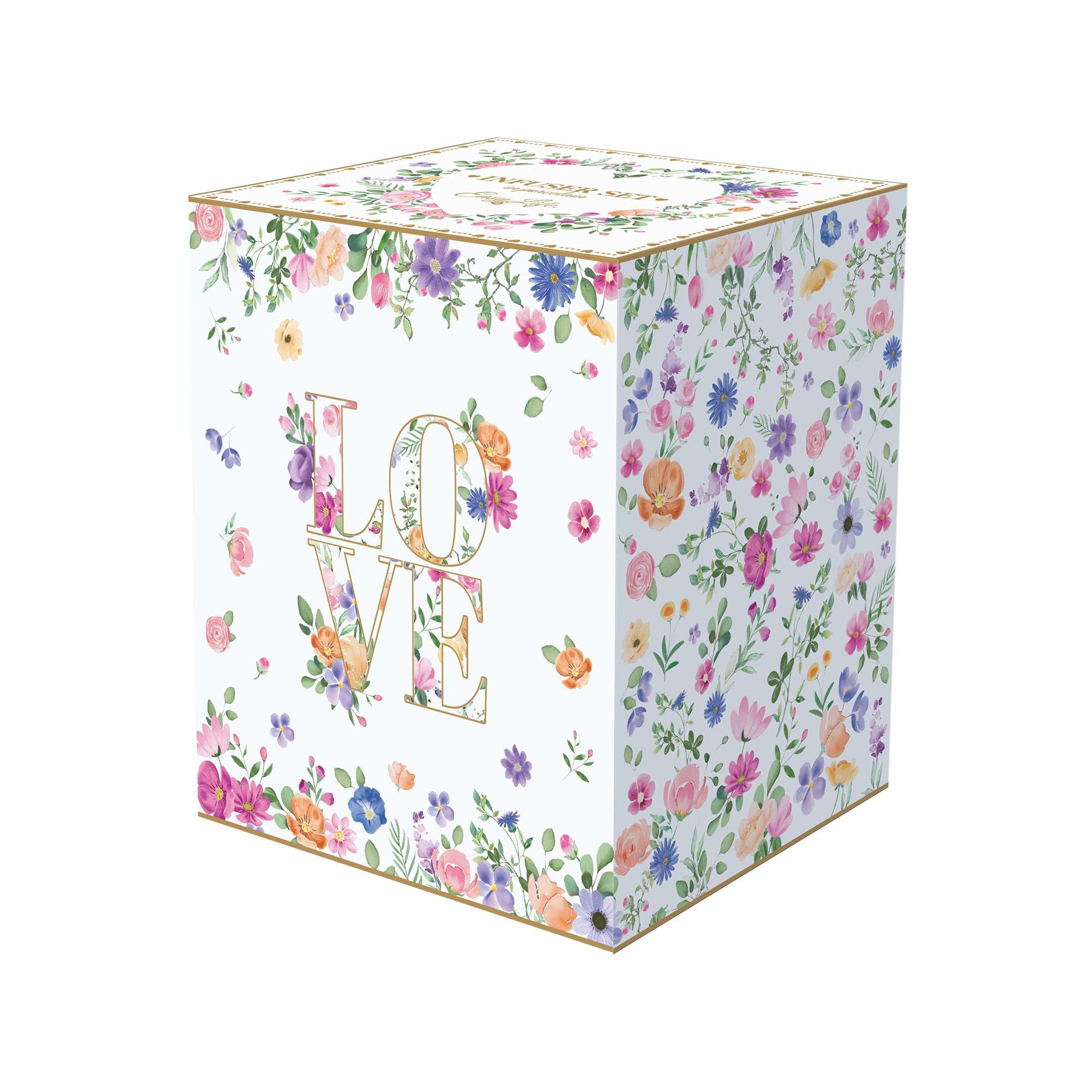 Easy Life Teetasse mit Deckel und Sieb Mon Amour 