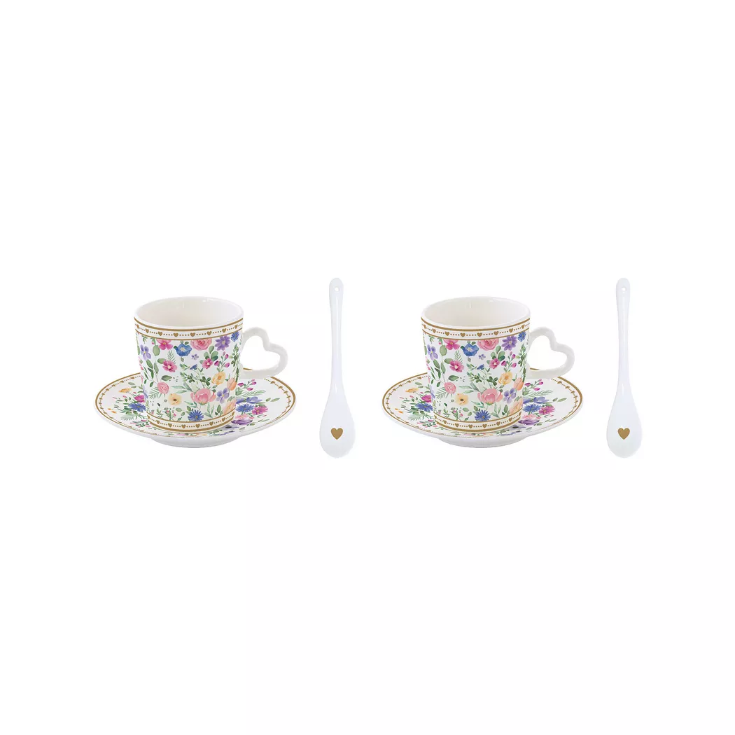 Easy Life - Tassen-Set, 100  ml, Multicolor