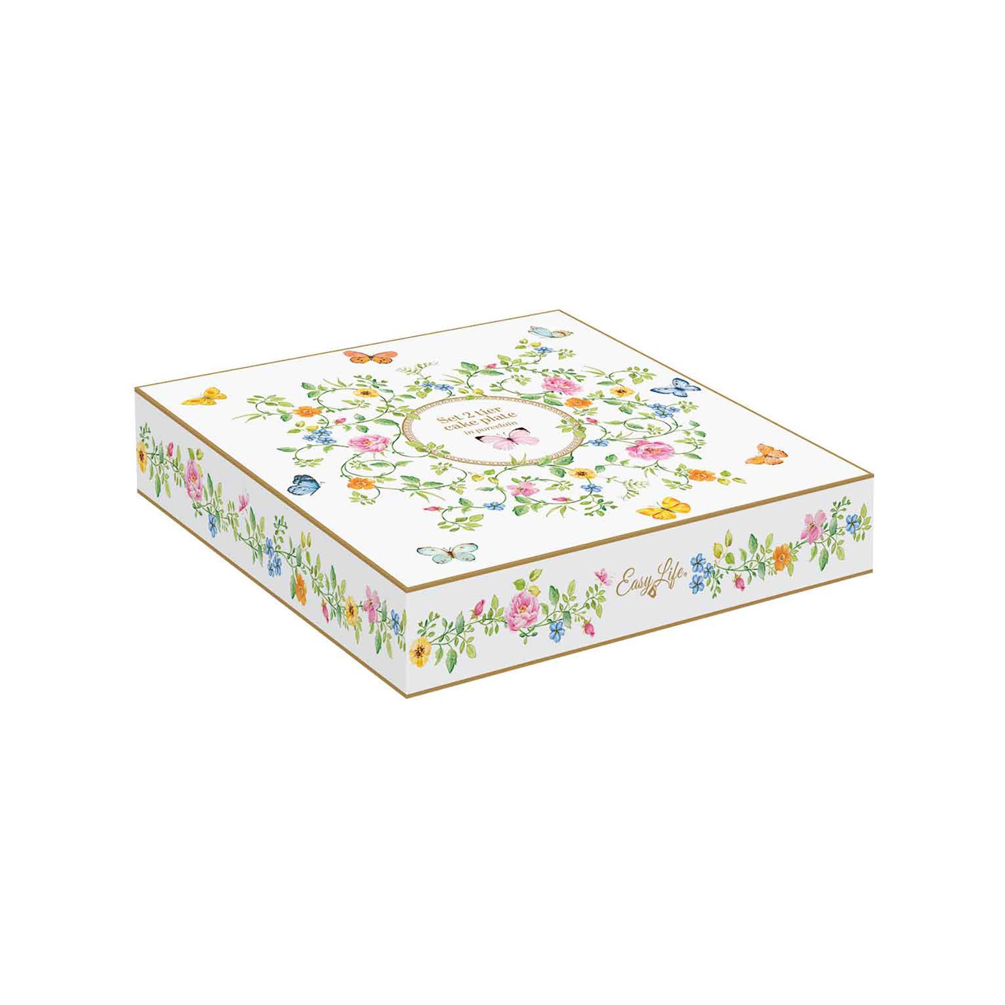 Easy Life Zweistufige Etagere Dancing Butterflies 