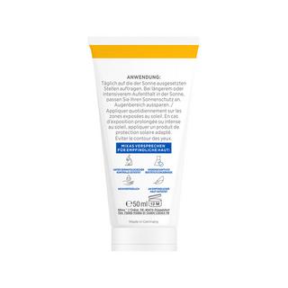 Mixa  Niacinamide Bright LSF 50 Pigmentflecken vorbeugende Creme für trockene Haut 