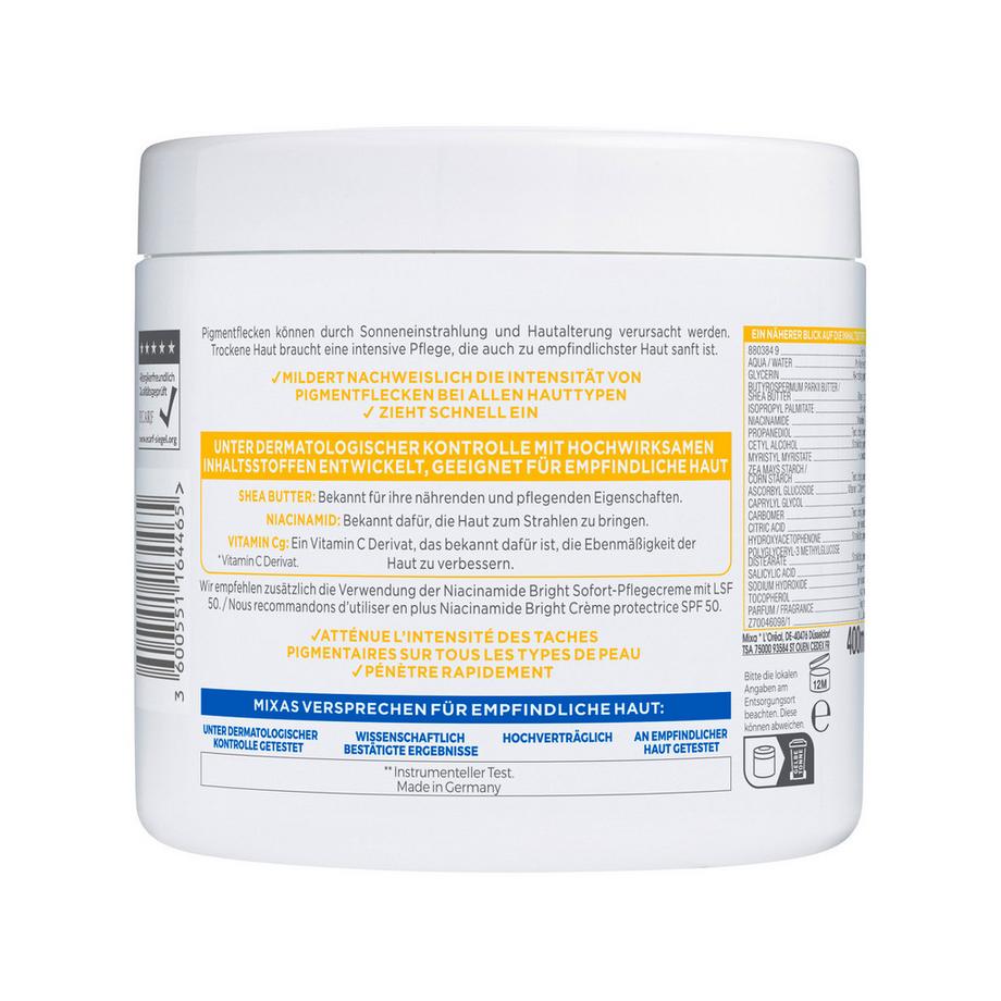 Mixa  Niacinamide Bright Pflegende Anti-Pigmentflecken Creme 