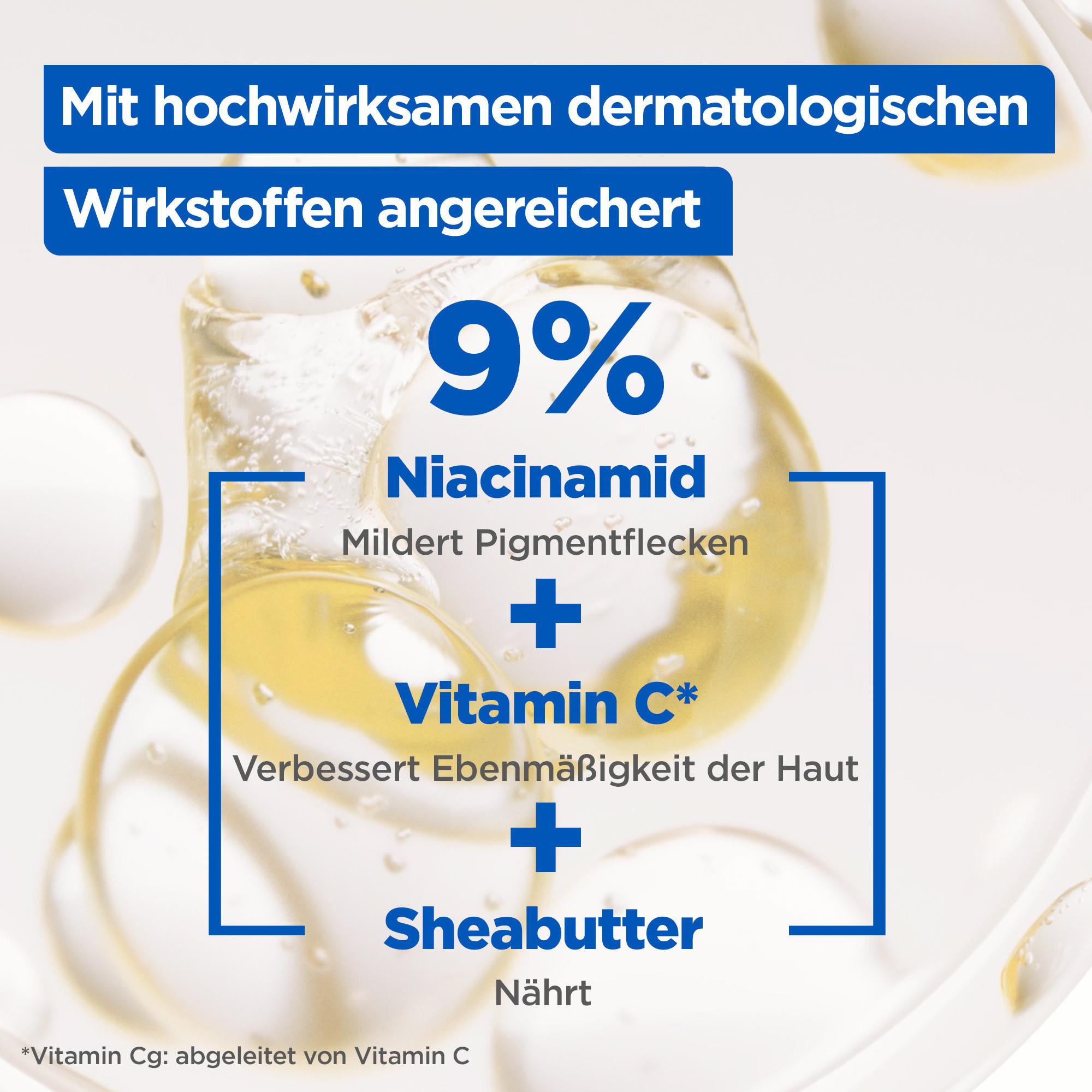 Mixa  Niacinamide Bright Pflegende Anti-Pigmentflecken Creme 