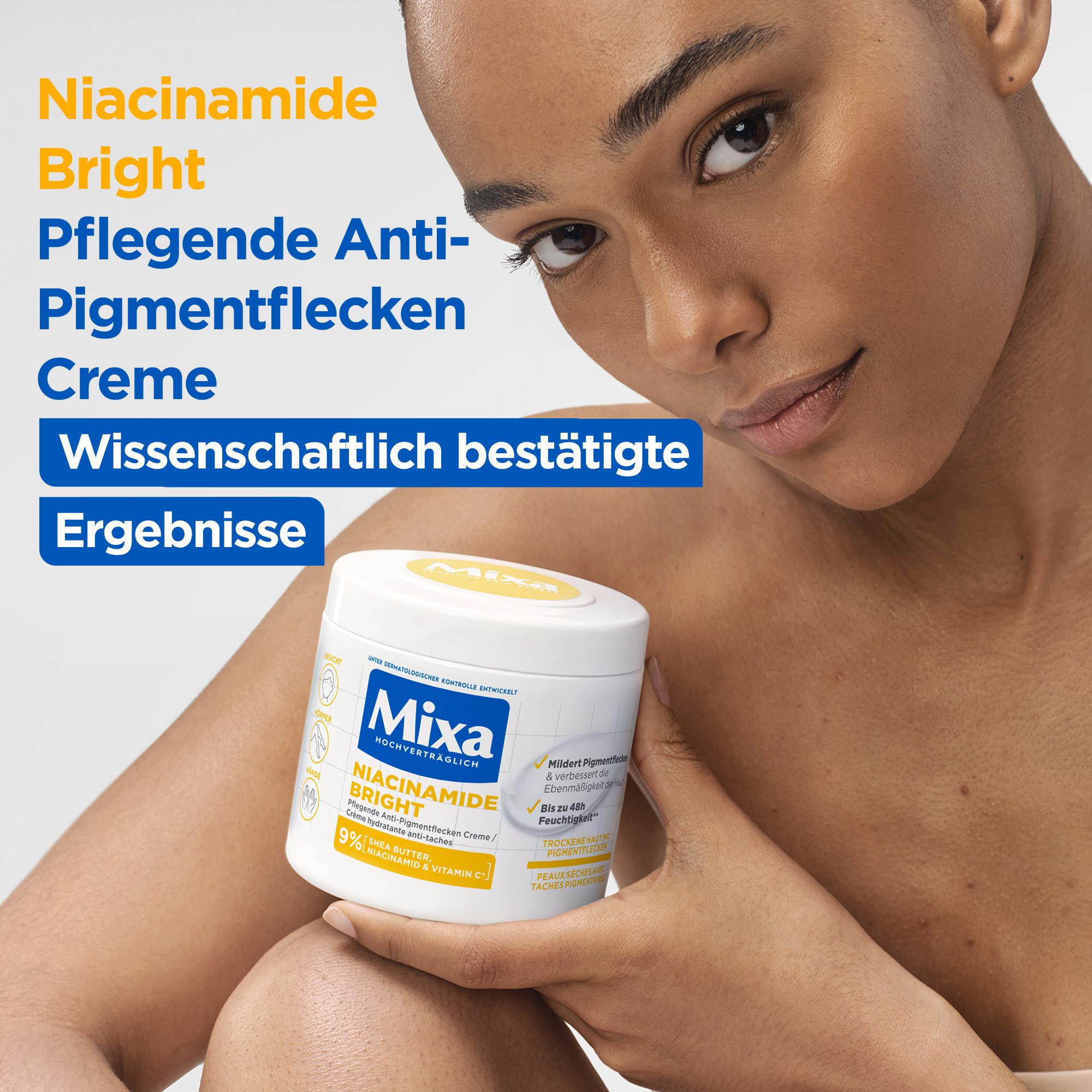Mixa  Niacinamide Bright Pflegende Anti-Pigmentflecken Creme 