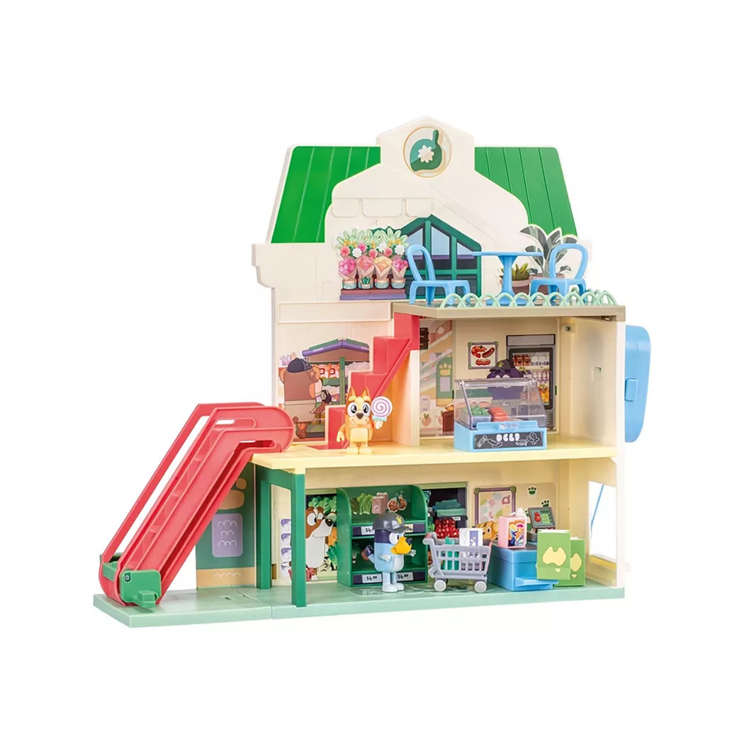 Moose Toys - Bluey Supermarkt Spielset, Multicolor
