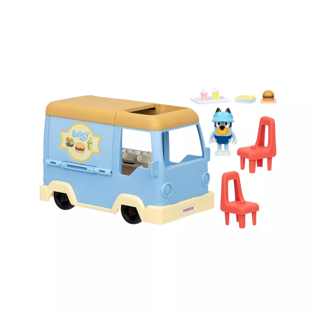 Moose Toys - Bluey Food-Truck Spielset, Multicolor
