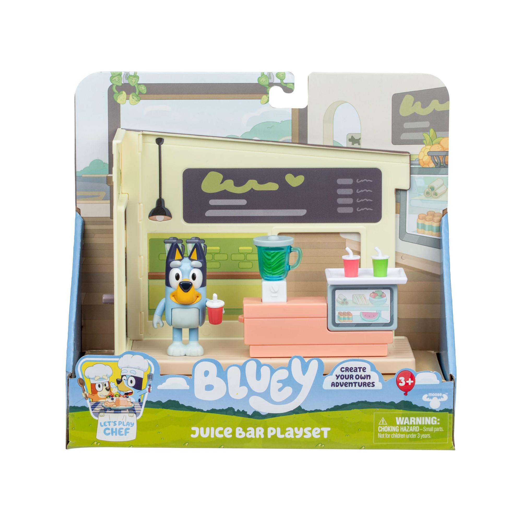 Moose Toys  Set de jeu Bluey Bar à jus 