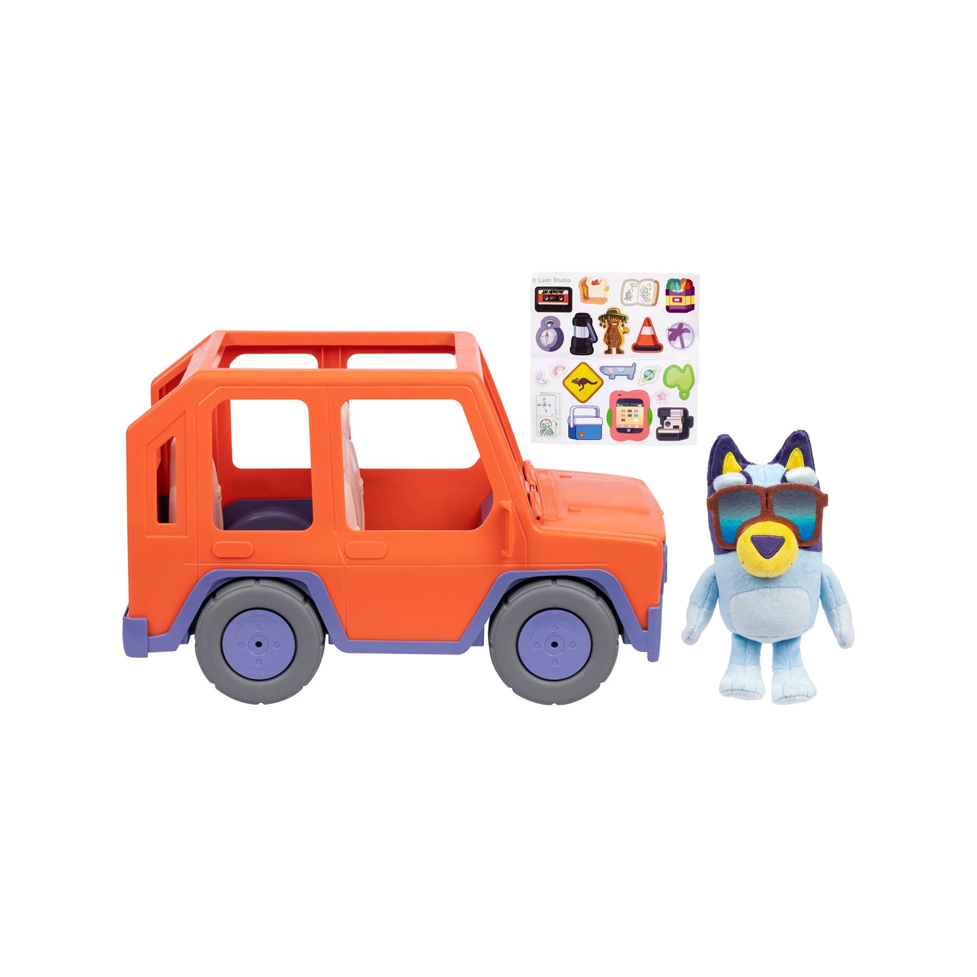 Moose Toys  Bluey voiture familiale 4x4 