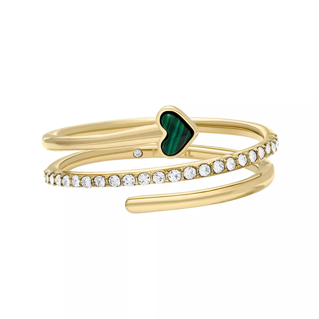 Fossil - Ring, Jewelry, 52, Goldfarben