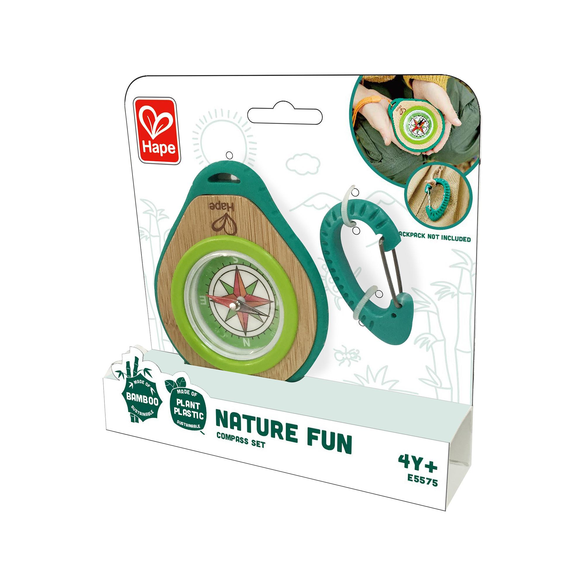 Hape  Ensemble boussole et mousqueton 