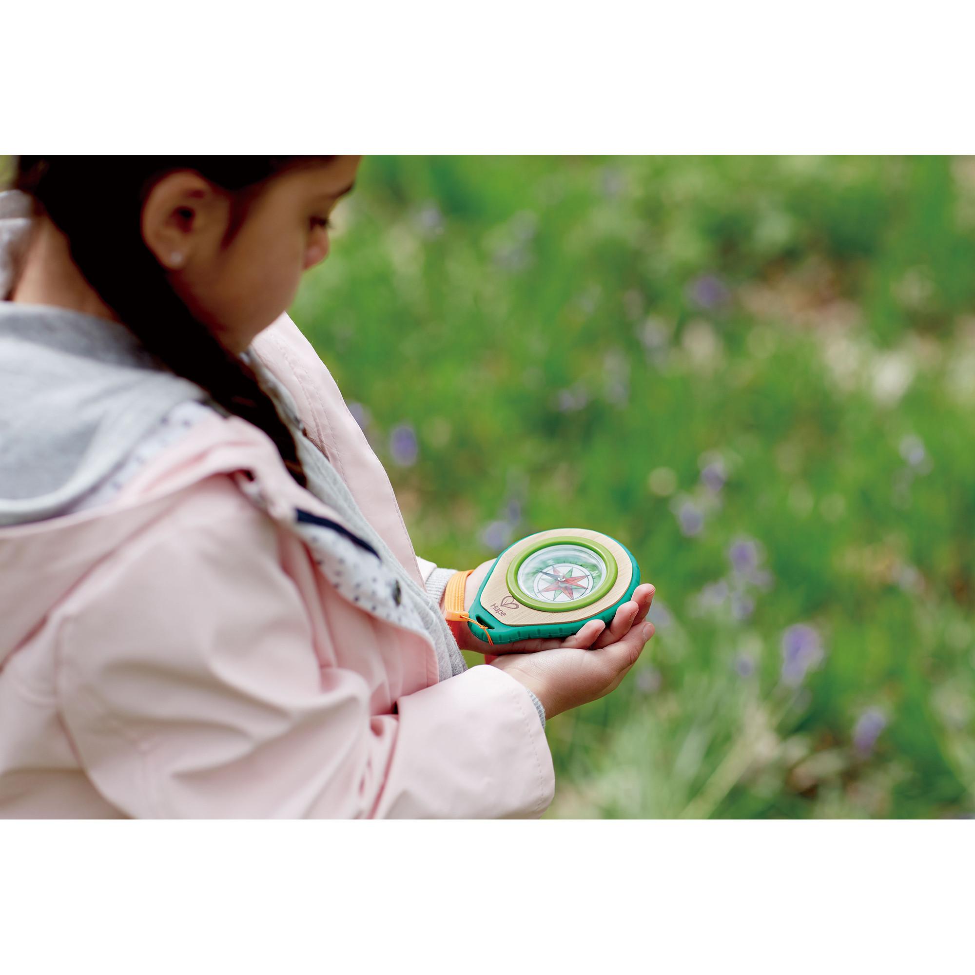 Hape  Ensemble boussole et mousqueton 