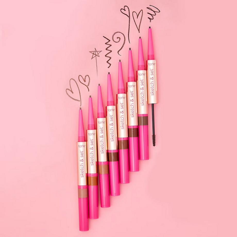 tarte  Sketch and set - Cofanetto Matita e Gel per Sopracciglia 