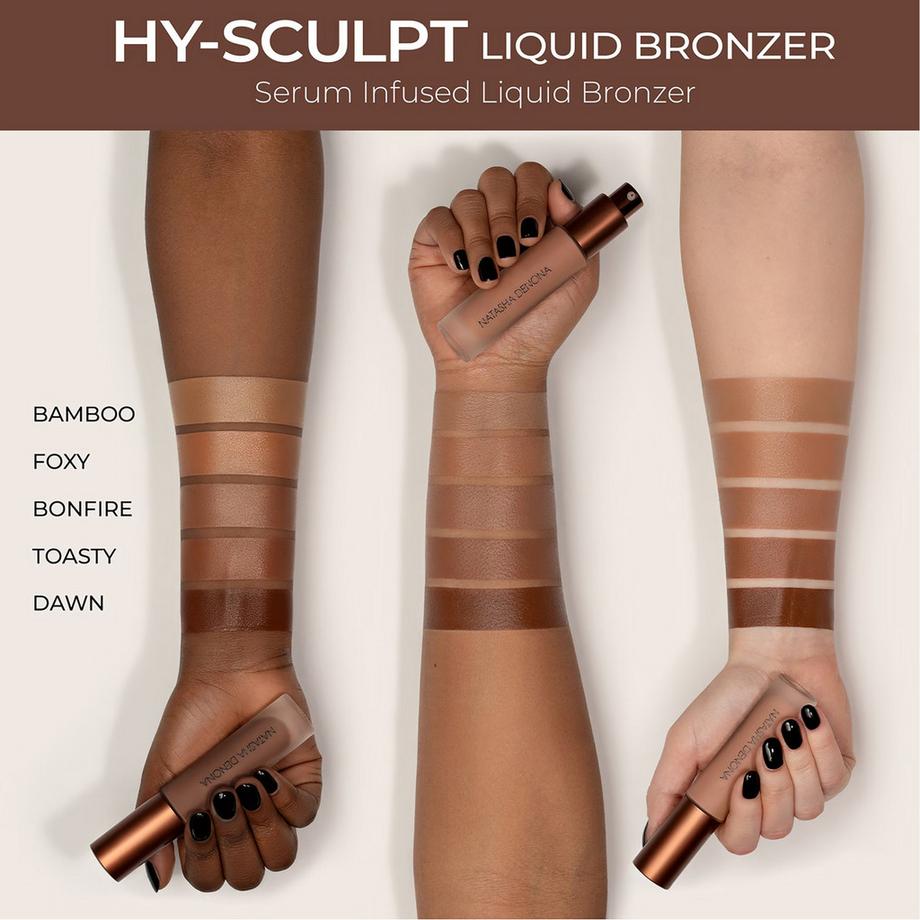 NATASHA DENONA  HY-SCULPT Liquid Bronzer - Bronzer liquido in siero 