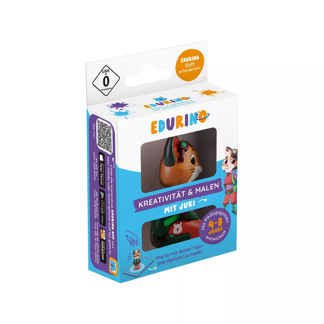 Edurino - Figurine Juki, allemand, Multicolor