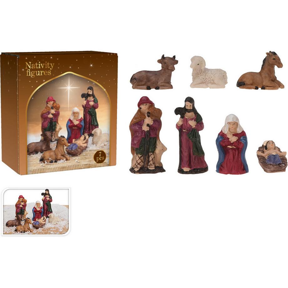 Manor Home Krippenfiguren-Set Krippenfiguren-Set 