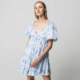 Gina Tricot Robe Courte Motif Floral  