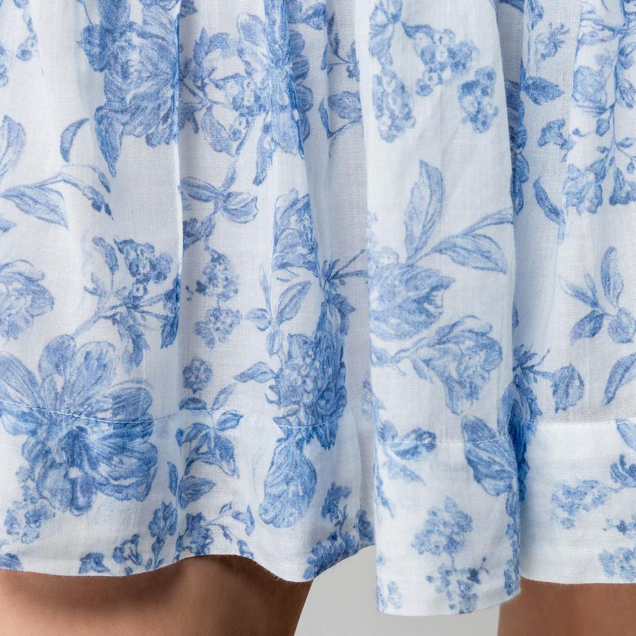 Gina Tricot Mini Abito con Motivo Floreale  