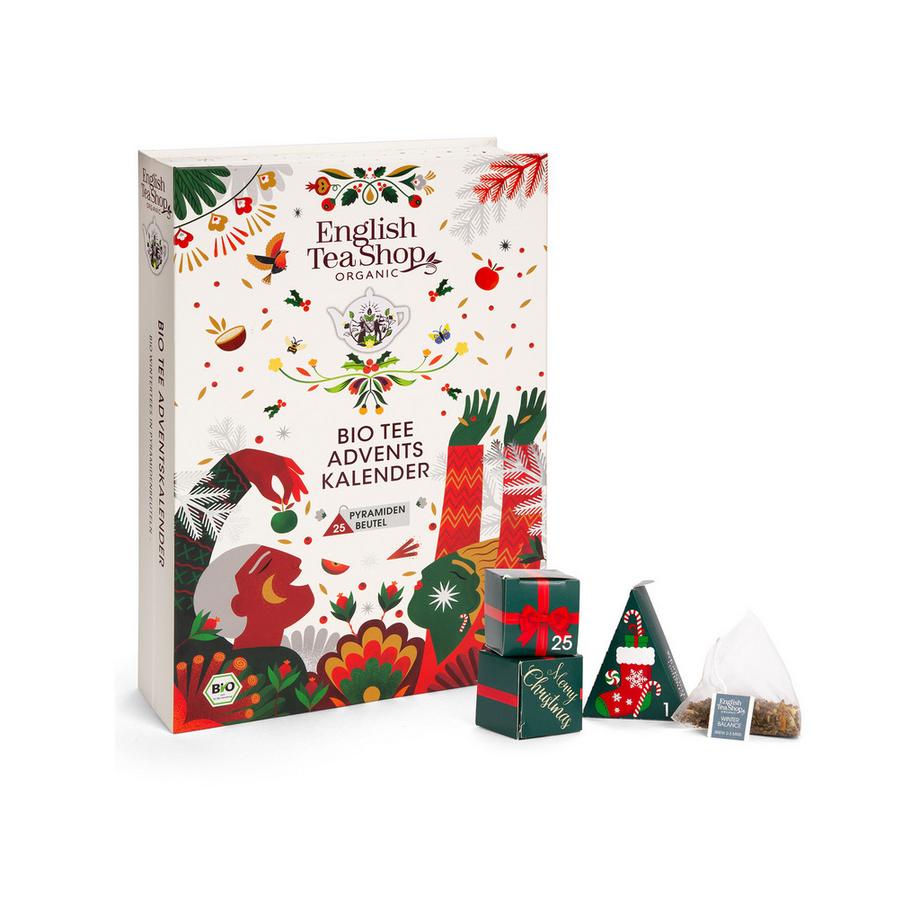 Calendrier de l'Avent du livre sur le thé