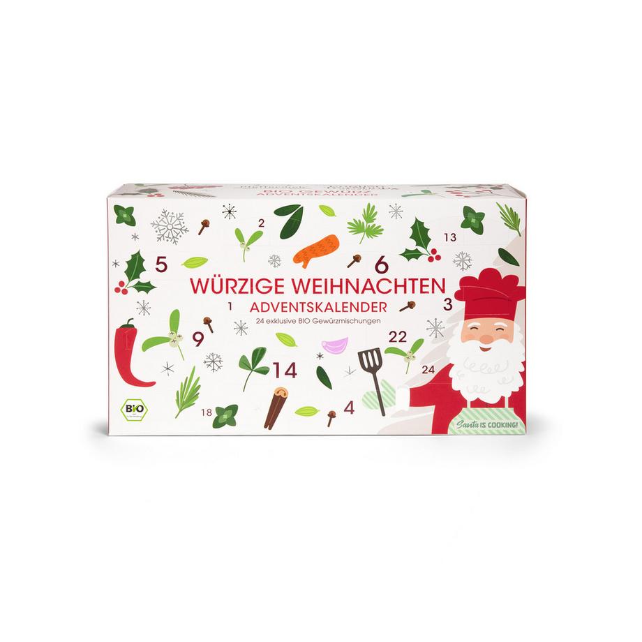 English Tea Shop  Gewürz Adventskalender «Würzige Weihnachten» – Bio 