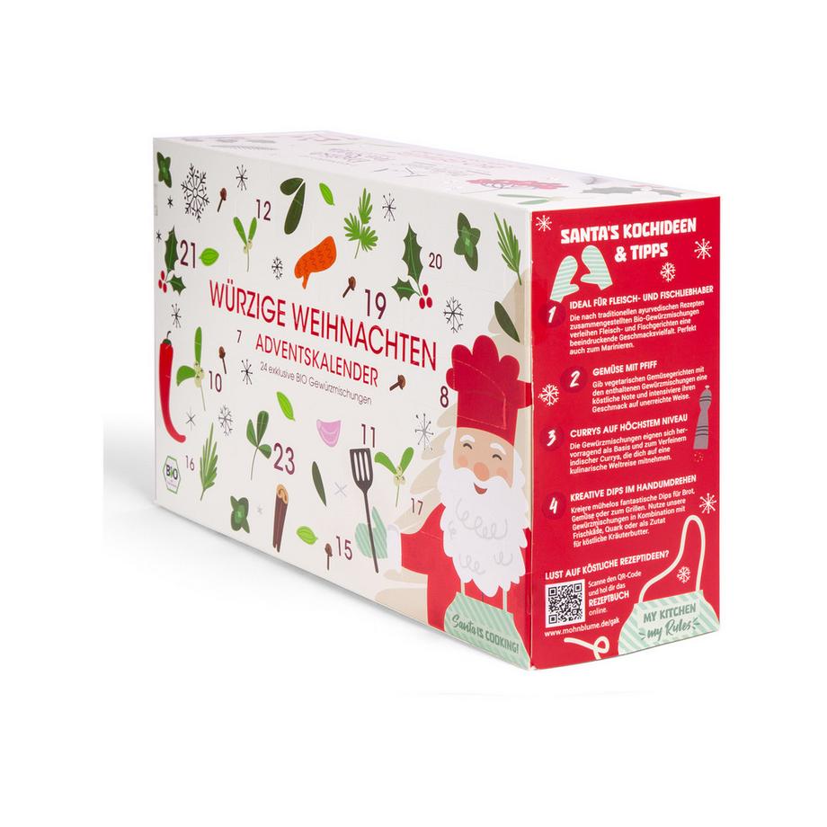 English Tea Shop  Gewürz Adventskalender «Würzige Weihnachten» – Bio 