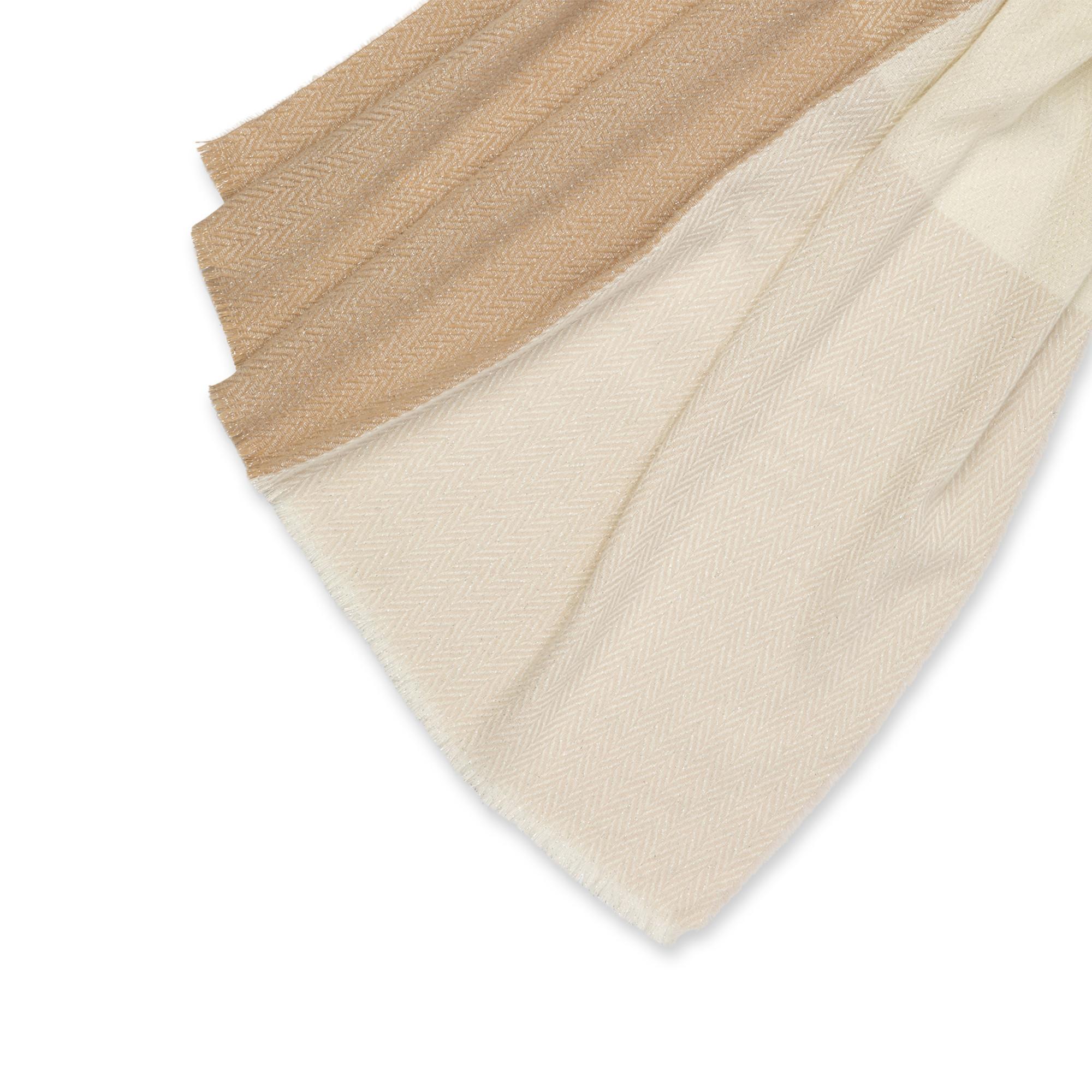 Manor Woman Echarpe Bicolore Motif Chevrons  