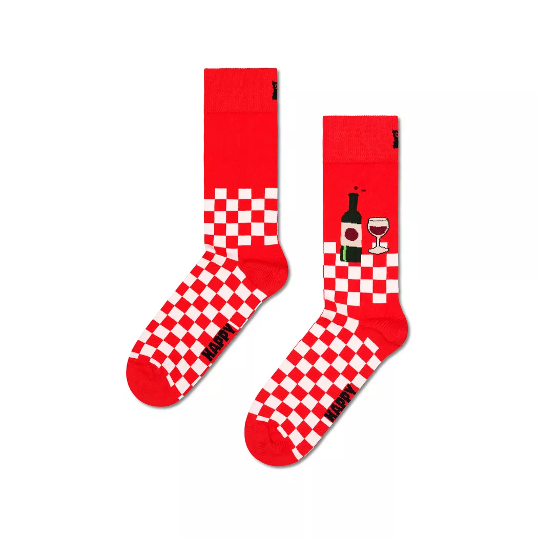 Happy Socks - Wadenlange Socken, für Herren, Rot, Größe 41-46 2