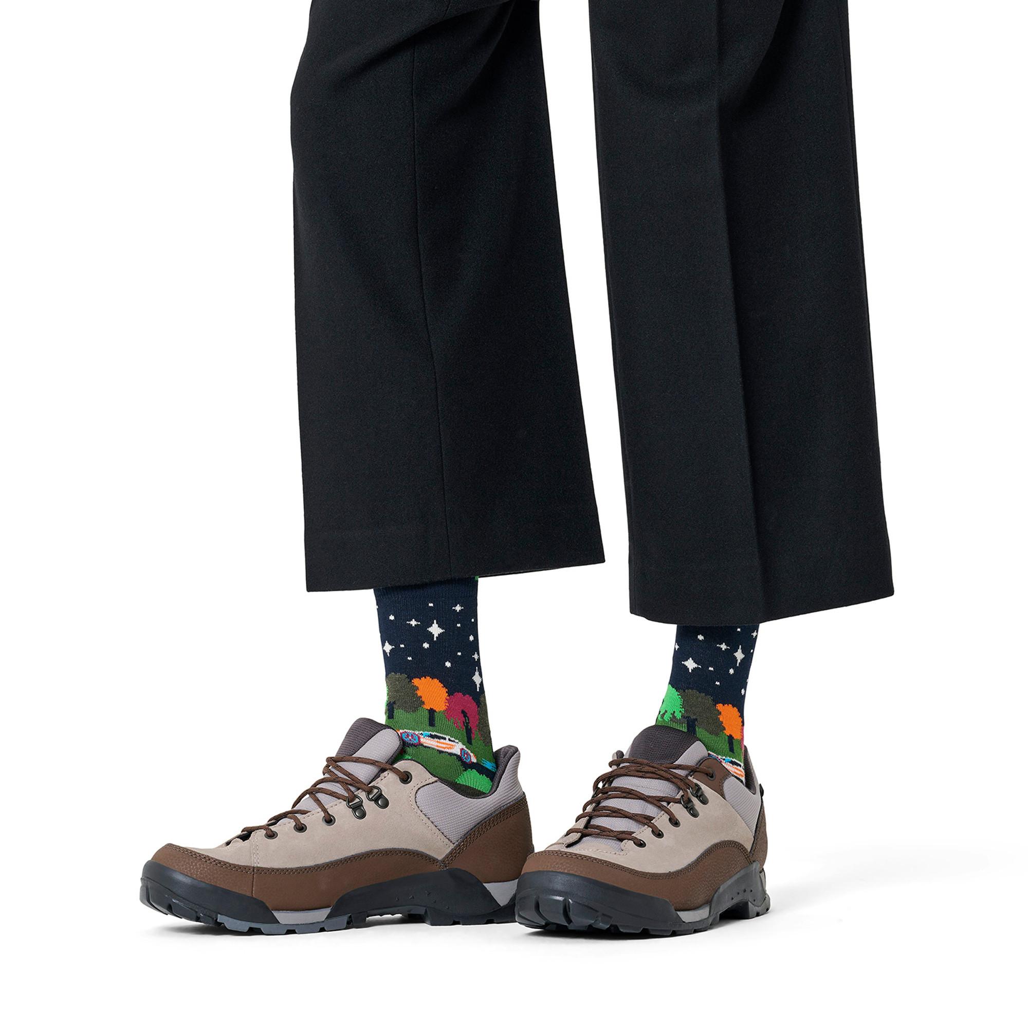 Happy Socks Wadenlange Socken Night Driving  