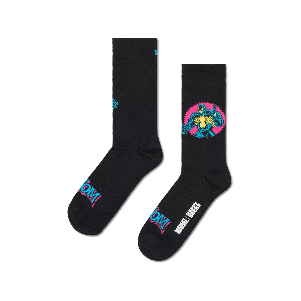 Happy Socks Beer Sock Chaussettes Montantes Noir 41/46 2
