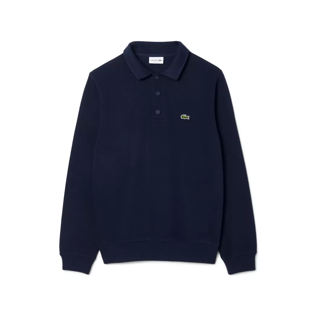Lacoste - Poloshirt, langarm, für Herren, Marine Größe L (T5)