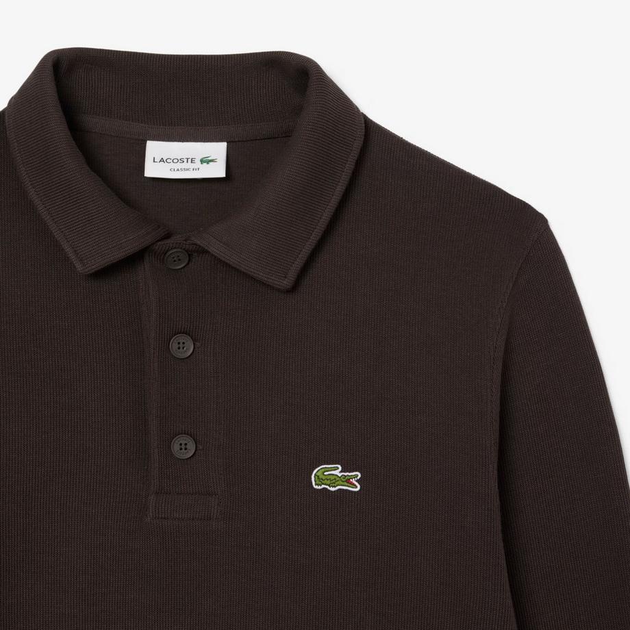 LACOSTE Langarm Poloshirt  