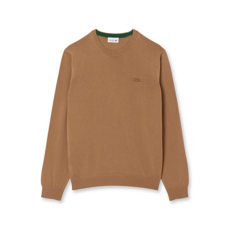 LACOSTE Merinowolle Rundhals Pullover  
